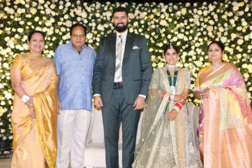Celebs at Jayasudha Kapoor Elder Son Nihar Wedding Reception